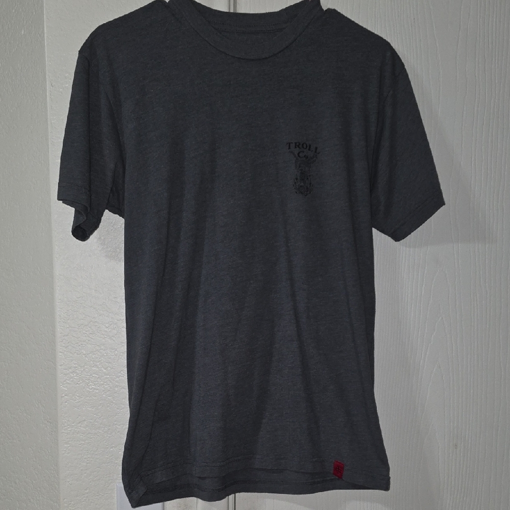 Trolls Dark Gray Short Sleeve Tee
